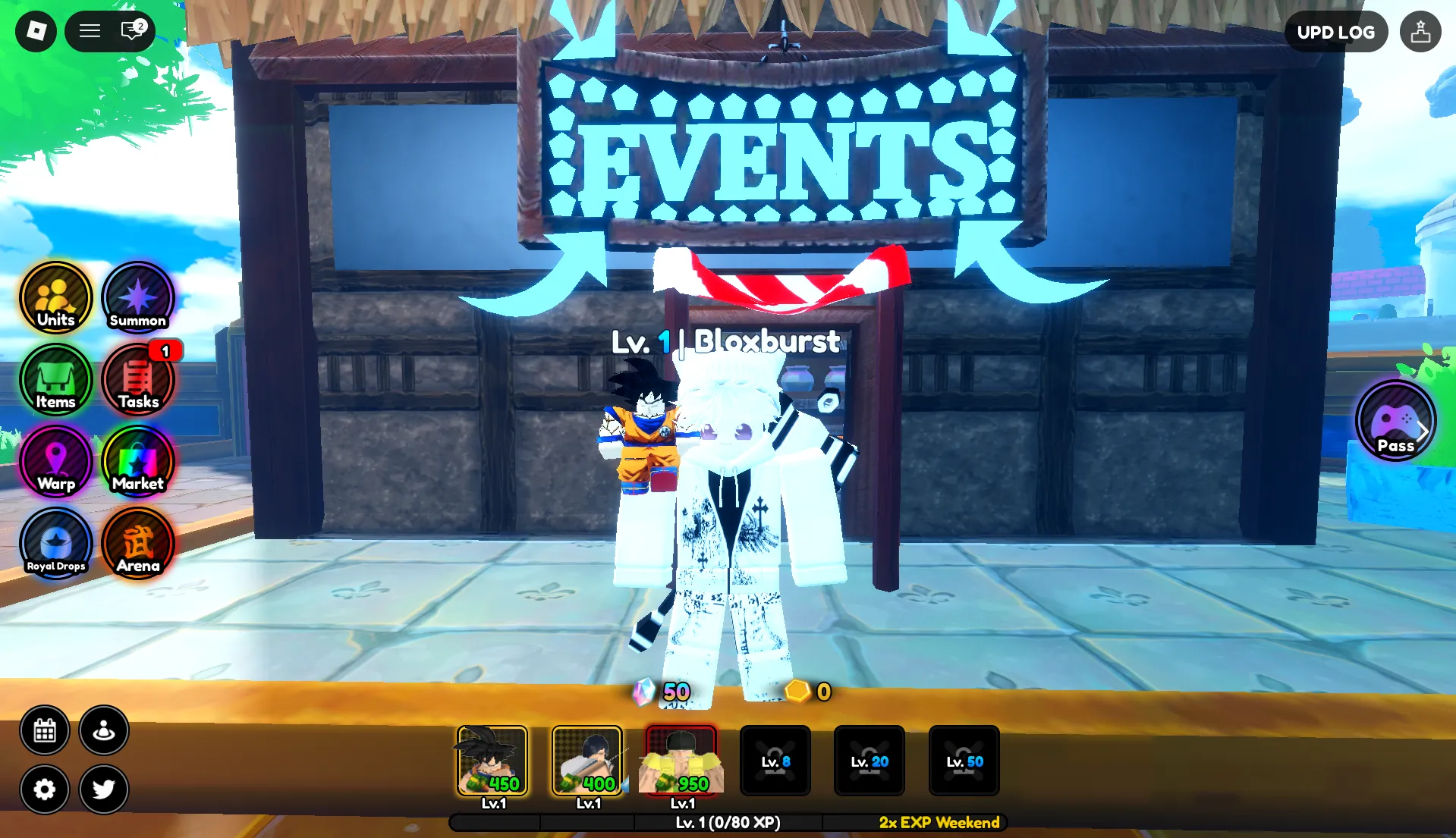 All Star Tower Defense X Banner