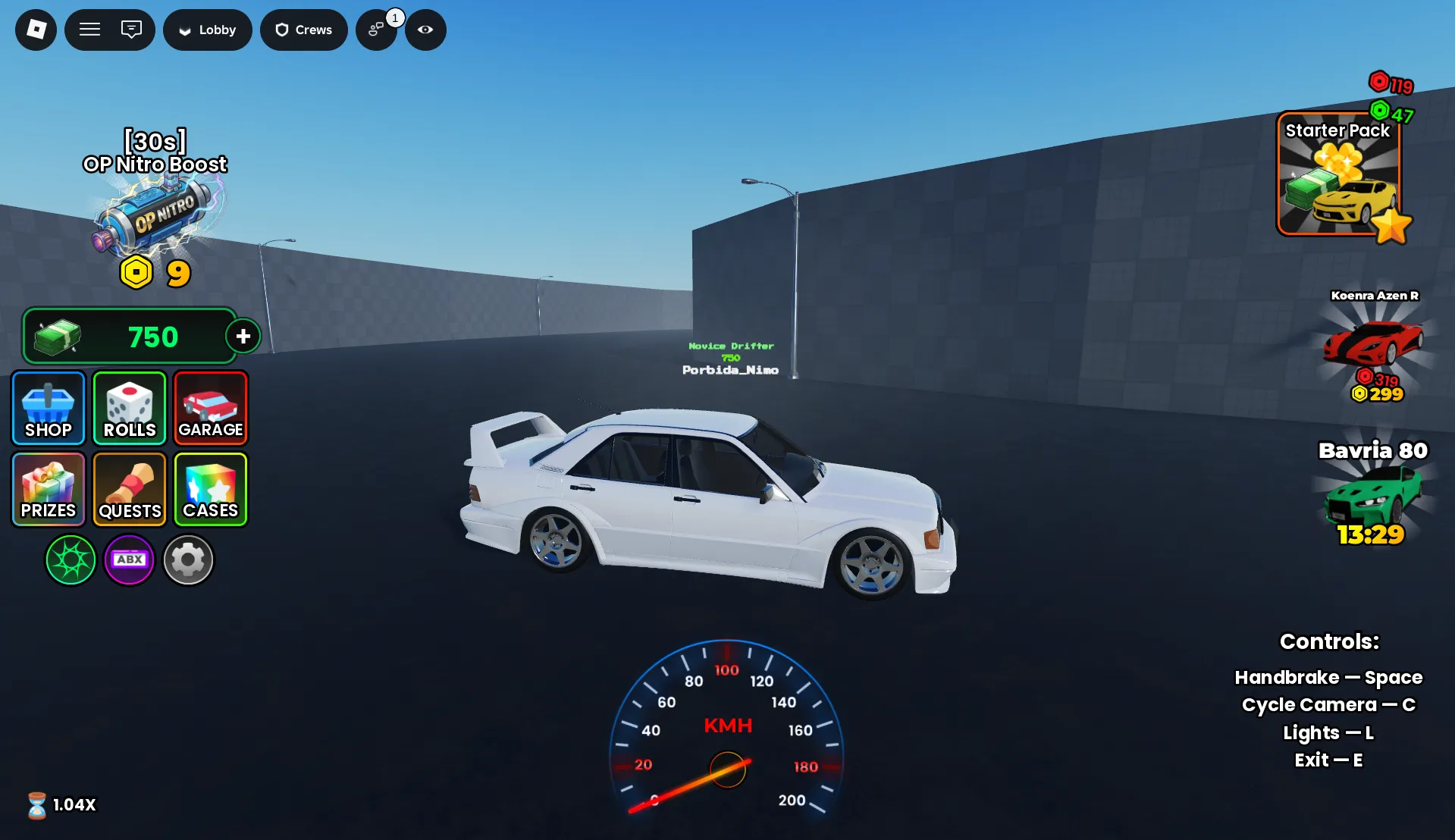 Baseplate Drifting Banner