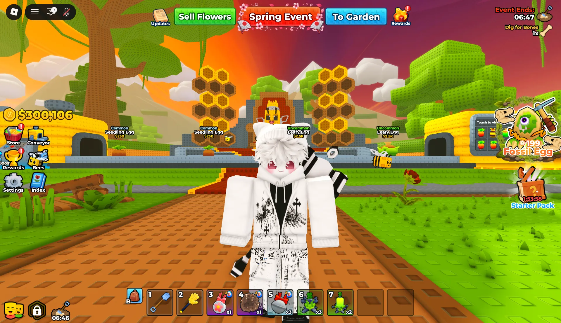 Bee Garden Banner