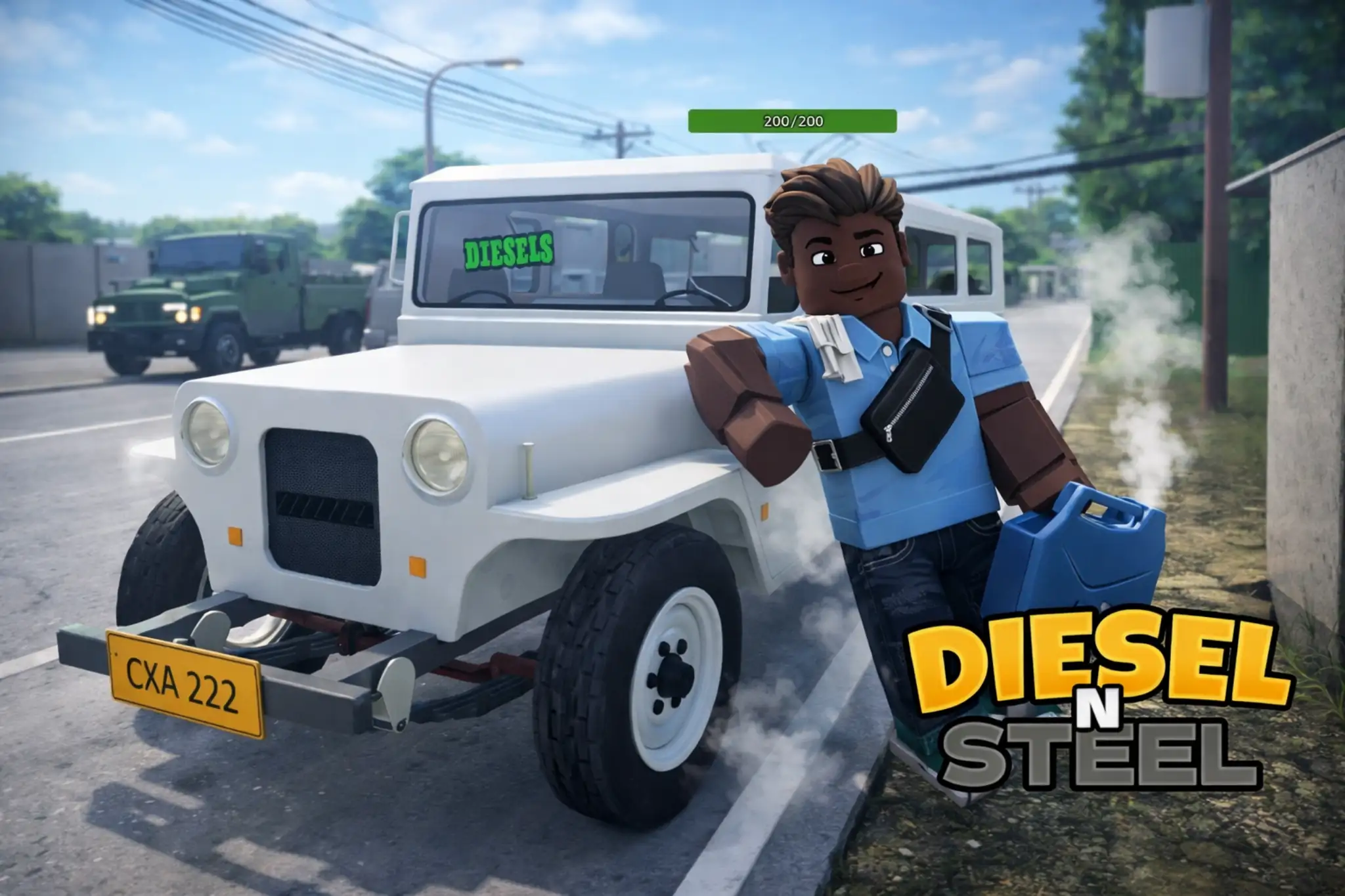 Diesel n Steel Banner