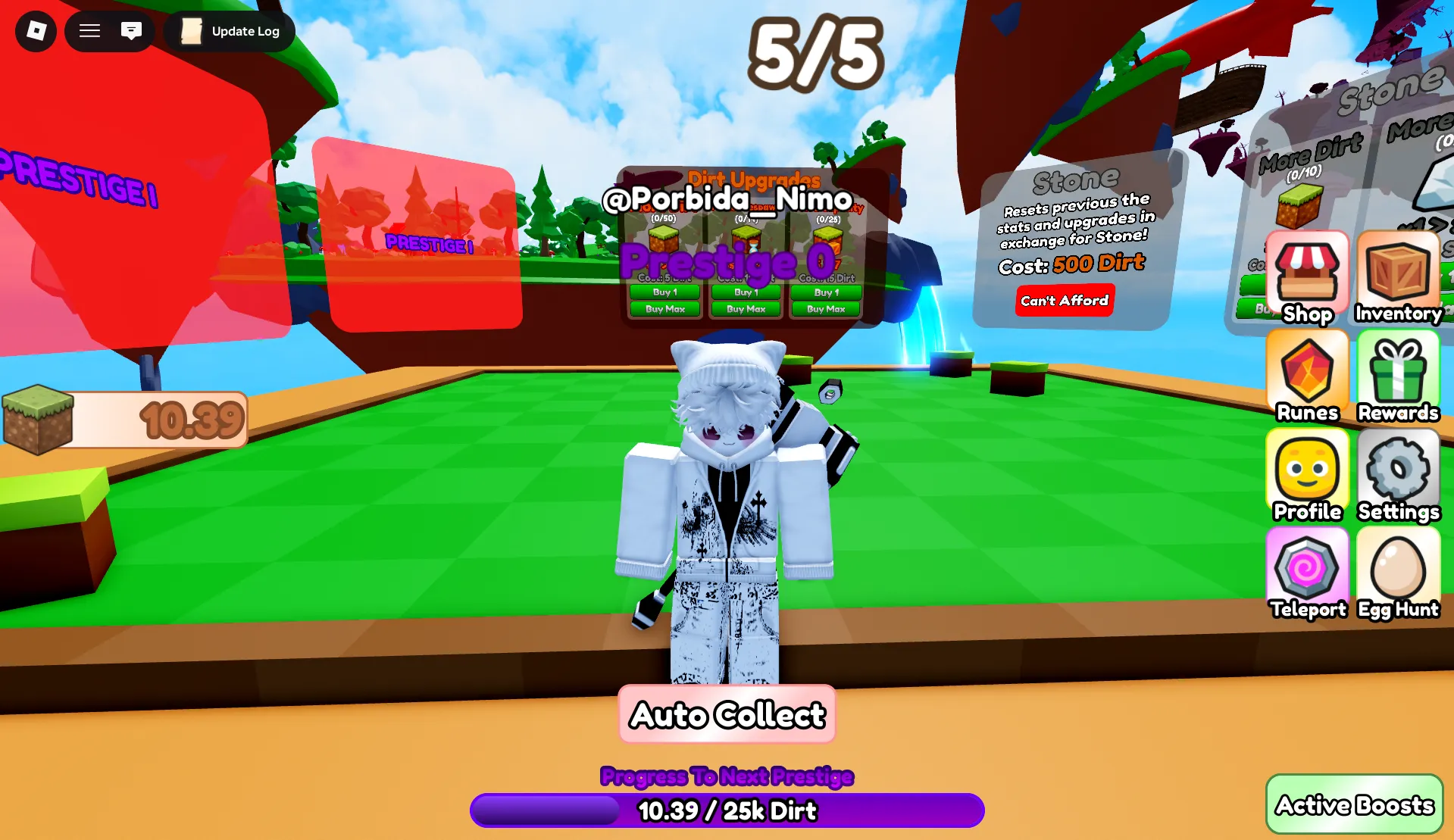 Dirt Incremental X Banner