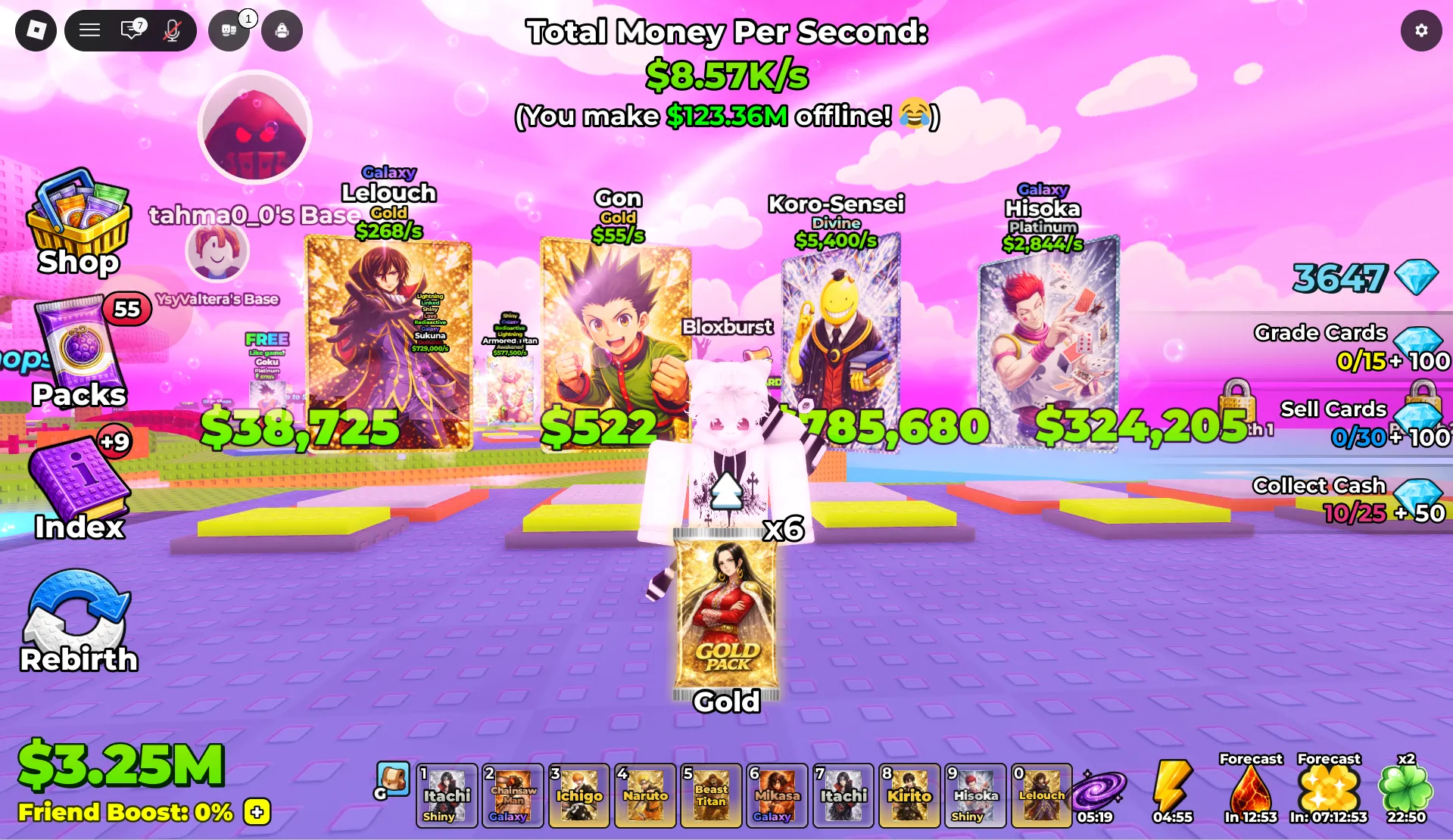 Spin Anime Cards Banner