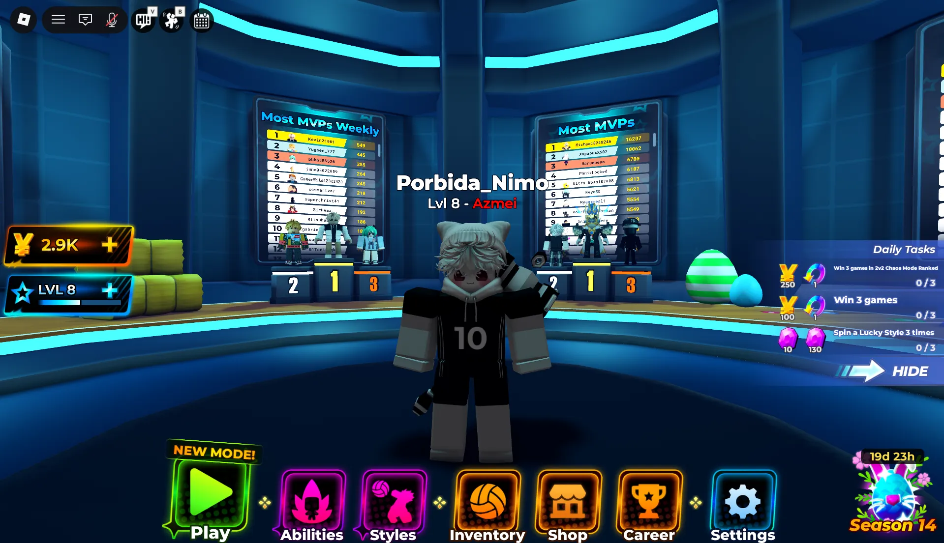 Volleyball Legends Banner